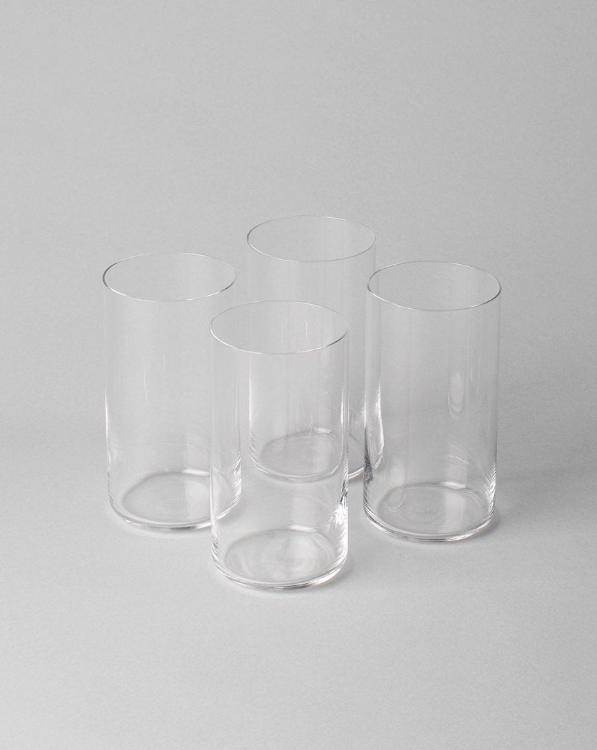 Tall Soda lime glassware from Japan #clear