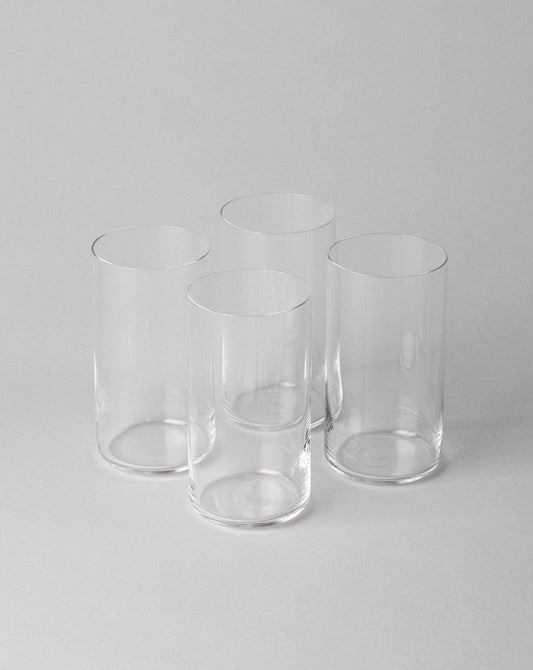 Tall Soda lime glassware from Japan #clear