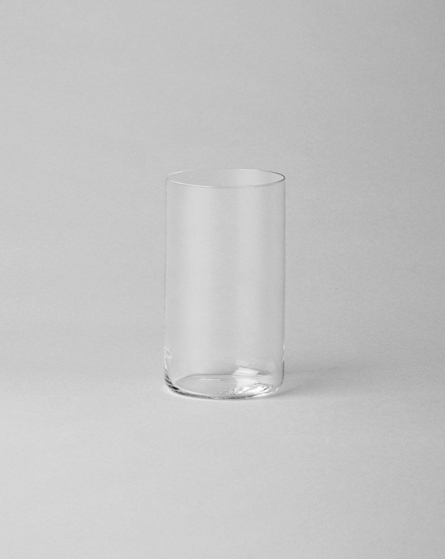 Single tall glass #clear