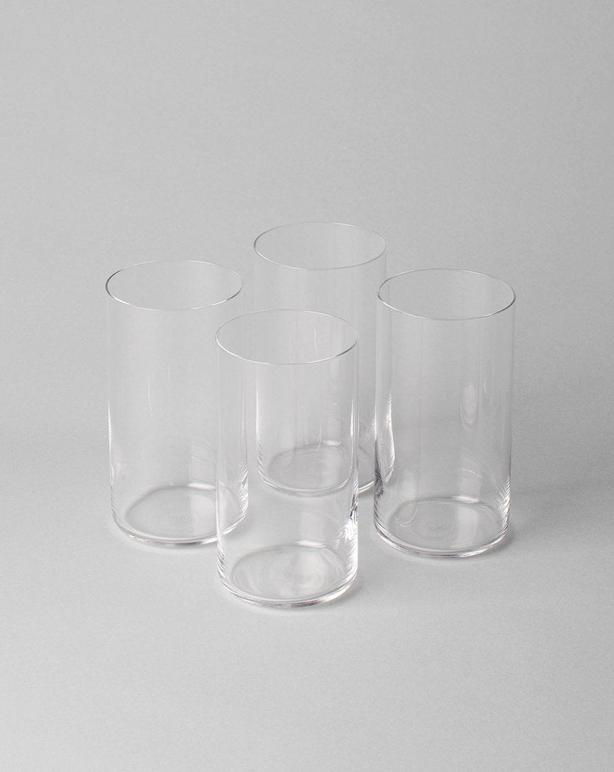 Tall Soda lime glassware from Japan #clear